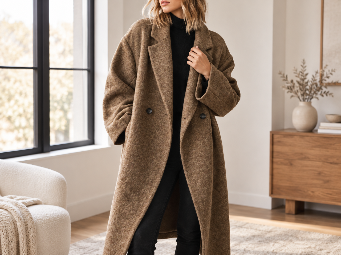 Soft texture, tailored finish