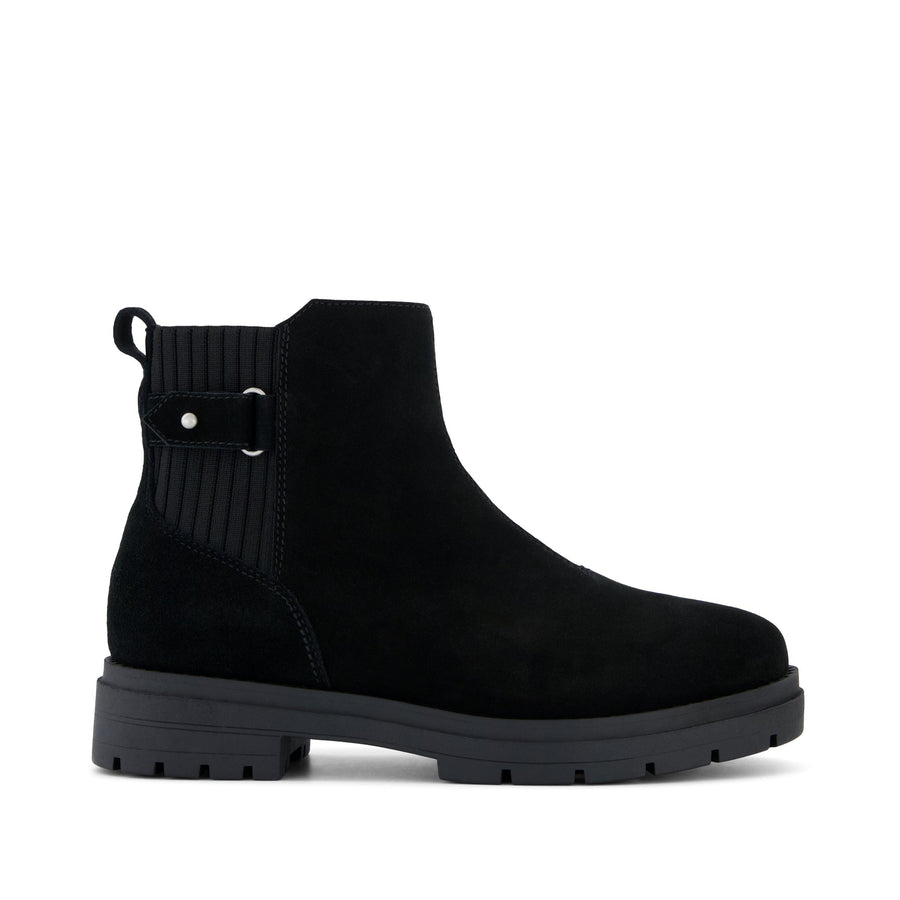 Sienna Water-Repellent Chelsea Boots - Black