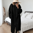Mila Cozy Double Breasted Long Coat for Everyday Wear