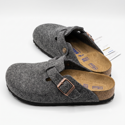 Boston Soft Footbed Suede Clogs