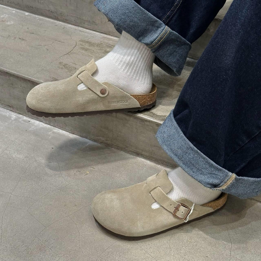 Boston Soft Footbed Suede Clogs